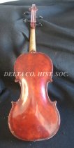 Ashland violin, back