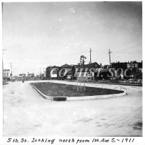 5th Street looking north from 1st Ave. South. 1911