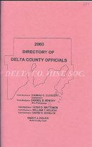 Cover: 2003 Directory of Delta County Officials