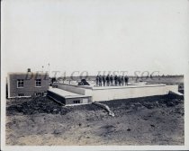 Construction of the Escanaba Sewage Plant