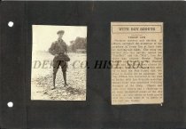 Boy Scout camping trip album, p. 1