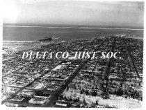 Aerial view of Escanaba