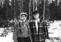 Clint Paulson and Marv Johnson, 1960