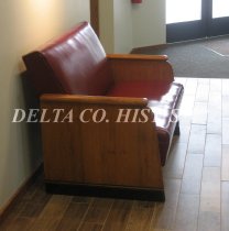 C & NW Bench, Side view