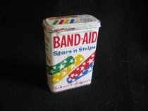 Band-Aid container carried by Dr. Hult