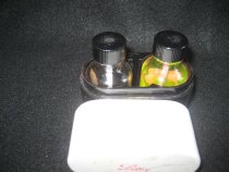 Lilley-brand medicine bottles carried by Dr. Hult