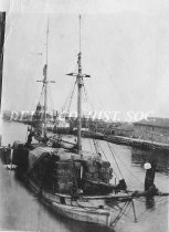 CUYLER (Schooner) loaded at dock