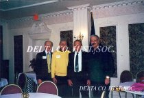 Bob Bink, Dave Schultz, Tom Elegeert at the Ludington Hotel