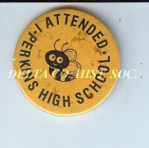 Perkins High School Runion Button