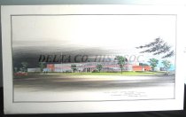 Architect's drawing for proposed Delta County Courthouse