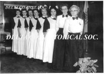 Wait Staff at the Ludington Hotel