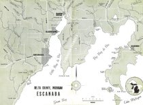 Escanaba Delta County, Michigan, June 1951  Midwest Fisherman Magazine: