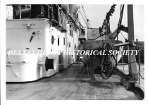 Starboard deck of the Cutter "Escanaba"