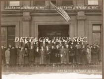 Cloverland Commercial College 1917 graduating class