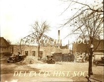 Construction of the Bonifas gymnasium