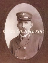 Severin Danielsen in keeper's uniform