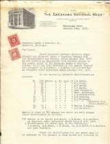 Escanaba National Bank to Escanaba Power & Traction Co.