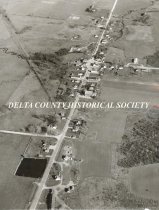 Aerial Photograph of Perkins, MI