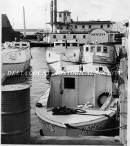 Fishing boats at the H & J Fish Dock