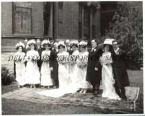 A wedding in the J.K. Stack family