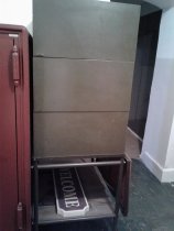 Voter registration cabinet from the old Escanaba City Hall