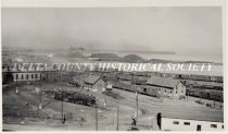 Escanaba Harbor, North shore, c. 1944