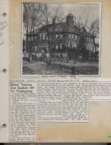 Webster School Scrapbook