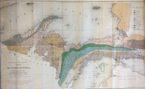1873 Geological Survey Map of the Upper Peninsula
