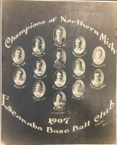 Large format copy of 1907 Baseball club