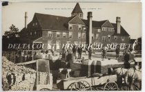 Foundation work on All saints Church, Gladstone