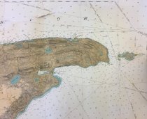 Keweenaw peninsula detail