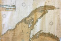 Chart of Lake Superior from Big Bay Point to Ontonagon