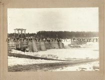 Dam No. 1 under construction