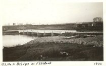 U S 2 bridge ove the Escanaba River at Flat Rock