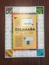 Playing Board for the "Game of Escanaba" board game