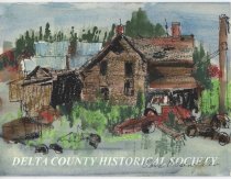 Untitled watercolor by Clara Mosenfelder