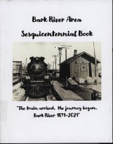 Cover: Bark River Area Sesquicentennial Book
