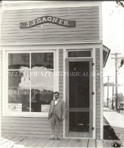 J.J. Gagner and his Real Estate Office