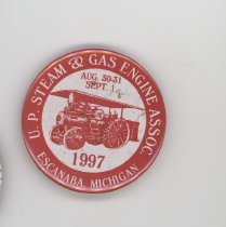 U P Steam & Gas Engine Assoc. 1997 button