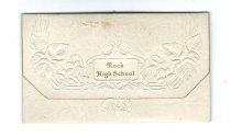 1928 Rock High School Graduation Announcement