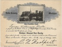 Lempi Ranta's Neither Absent Nor Tardy Certificate