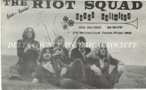 The Riot Squad Business Card, front