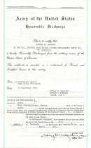 Certified Copy of Honorable Discharge Record