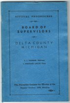 Proceedings of the Board of Supervisors of Delta County October 1943