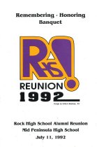 Memorial Program for Aileen Forst, front