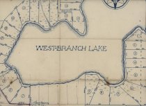 Plat of West Branch Lake, Delta County