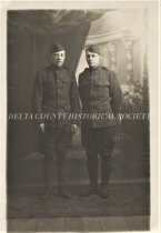 John and Ernest Luecke, March 1919, France