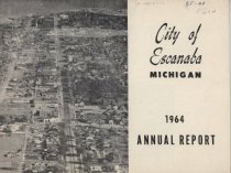 City of Escanaba Annual Report 1964