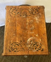 Wooden Standard No. 2 Crank Butter Churn, top