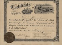 Alice Murphy's Certificate of promotion